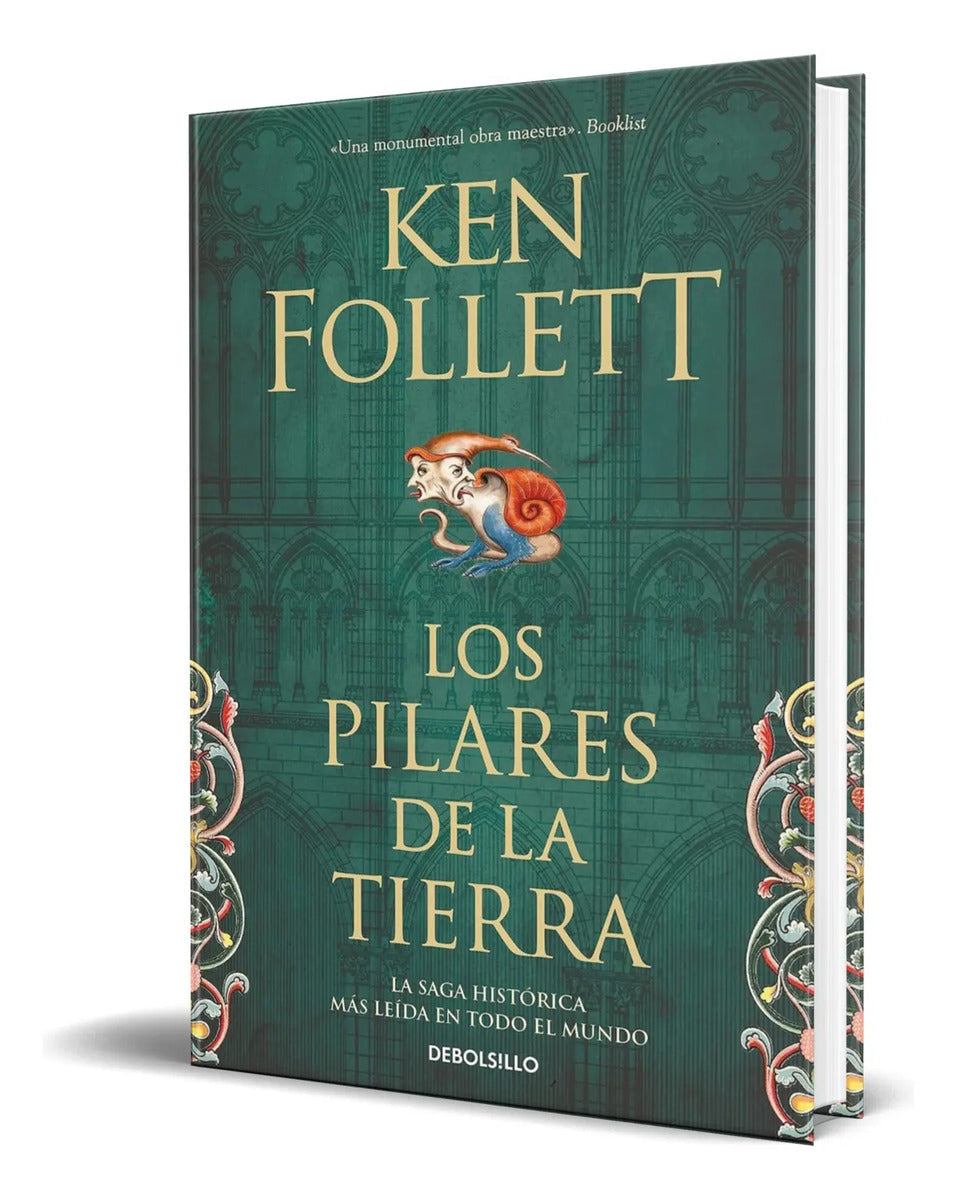 Portada de Libro Los Pilares De La Tierra [ Ken Follett ] Original