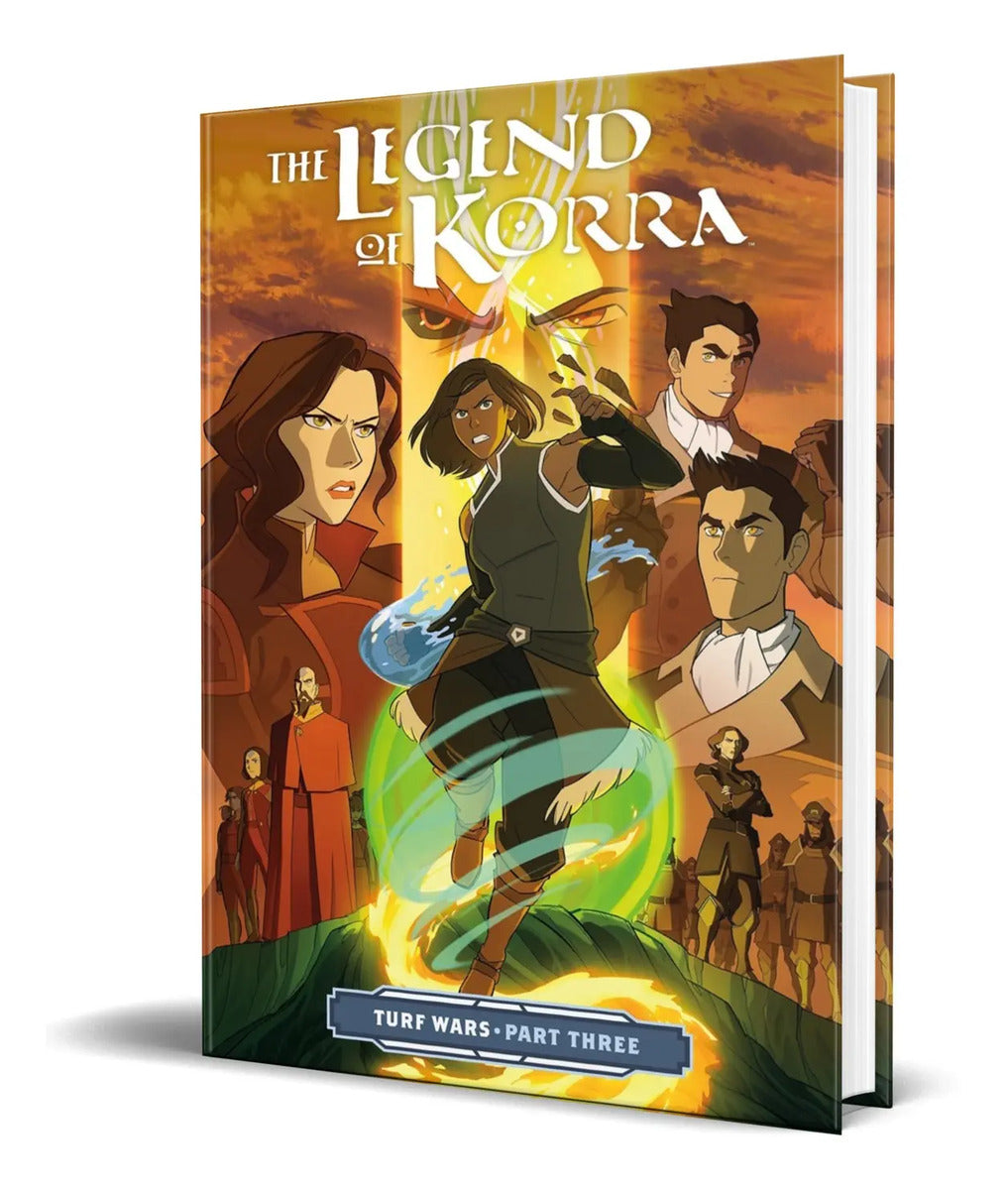 Portada de Libro The Legend Of Korra [ Turf Wars Part Thre ] Original