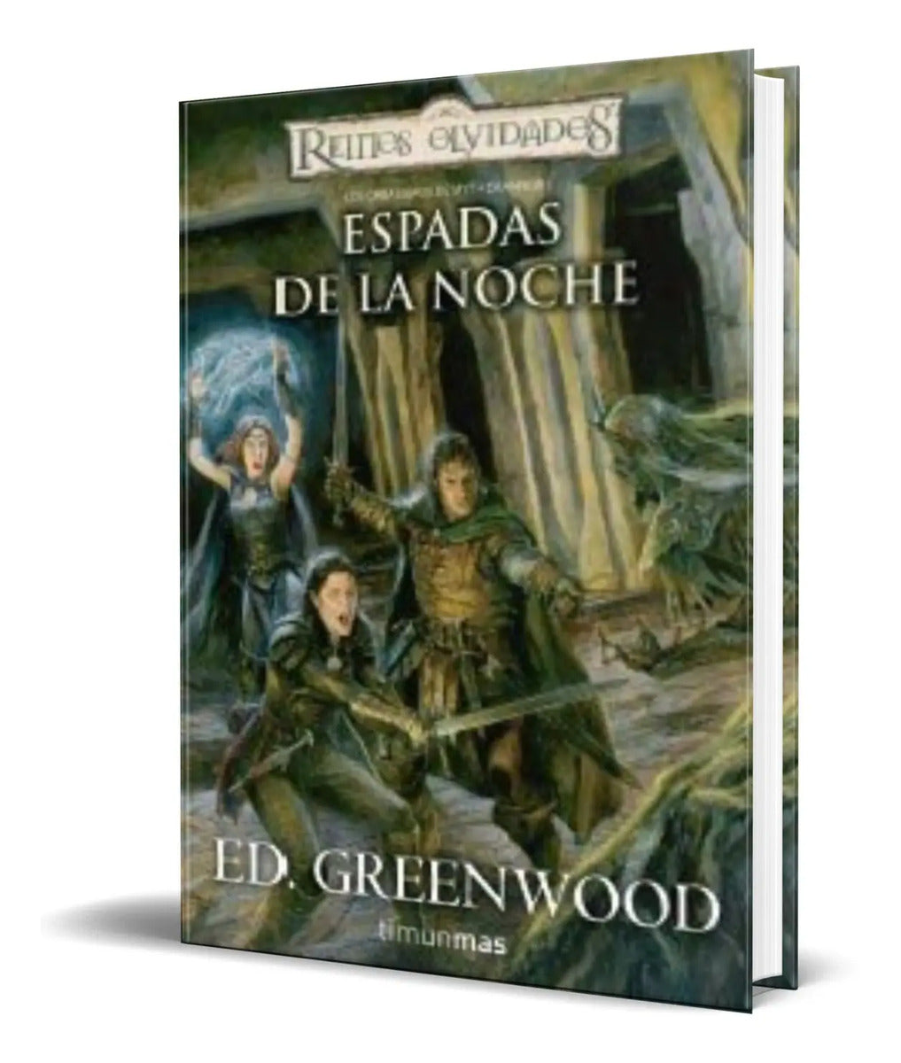 Portada de Libro Espadas De La Noche [ Ed Grenwood ] Original
