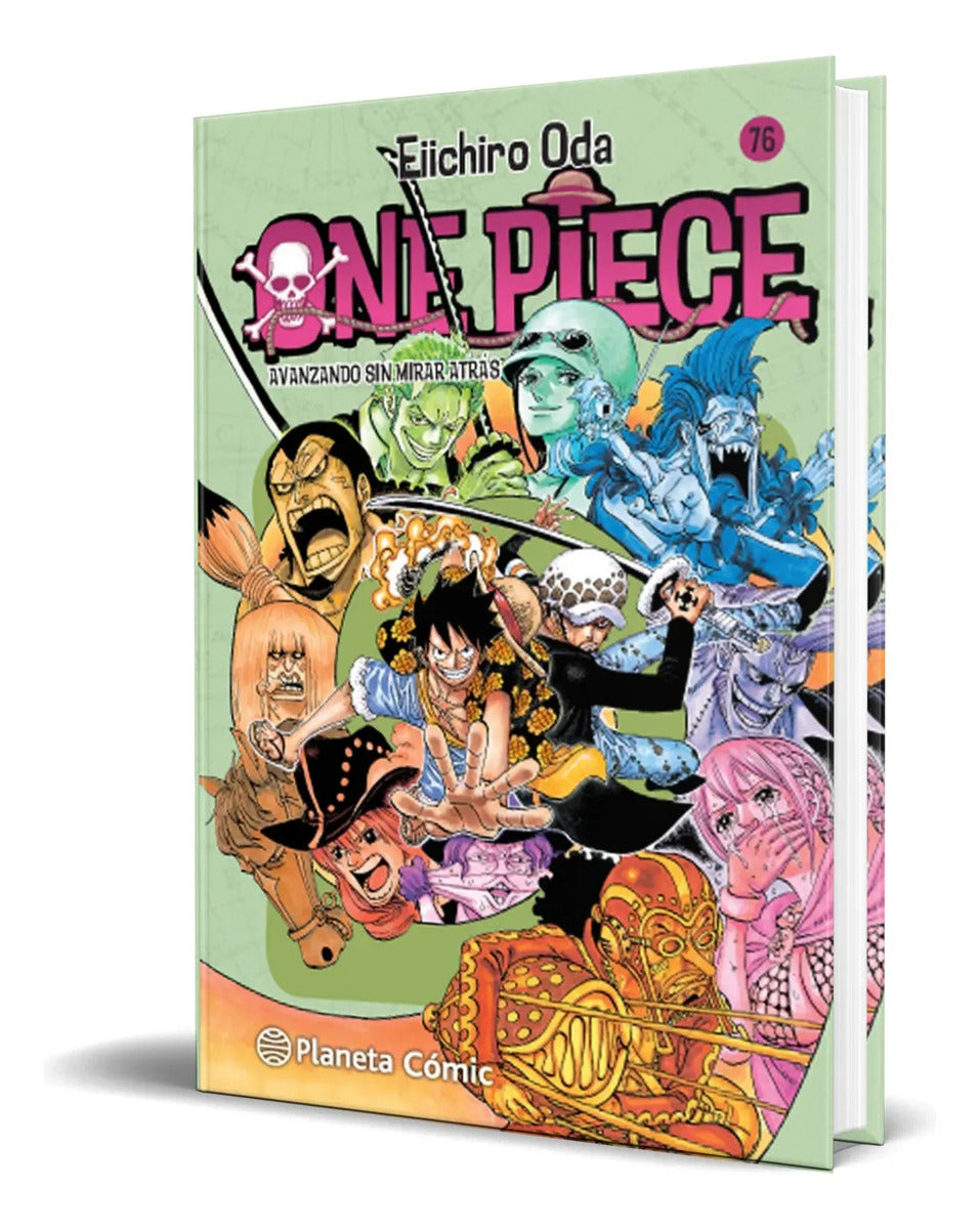 Portada de Libro One Piece Vol.6 [ Avanzando Sin Mirar Atrás ] Original