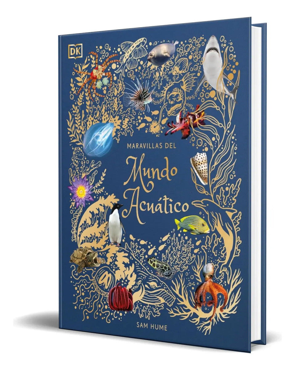 Portada de Libro Maravillas Del Mundo Acuático [ Dk ] Original