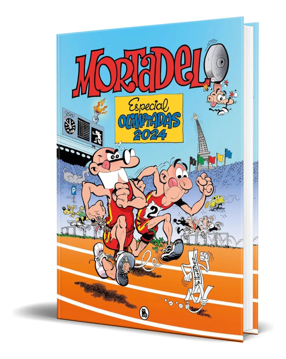 Portada de Libro Mortadelo [ Especial Olimpiadas 2024 ] Original