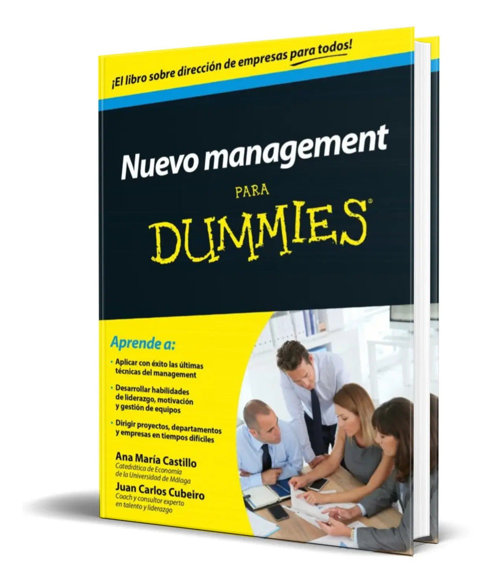 Portada de Libro Nuevo Management Para Dummies [ Juan Carlos Cubeiro ]