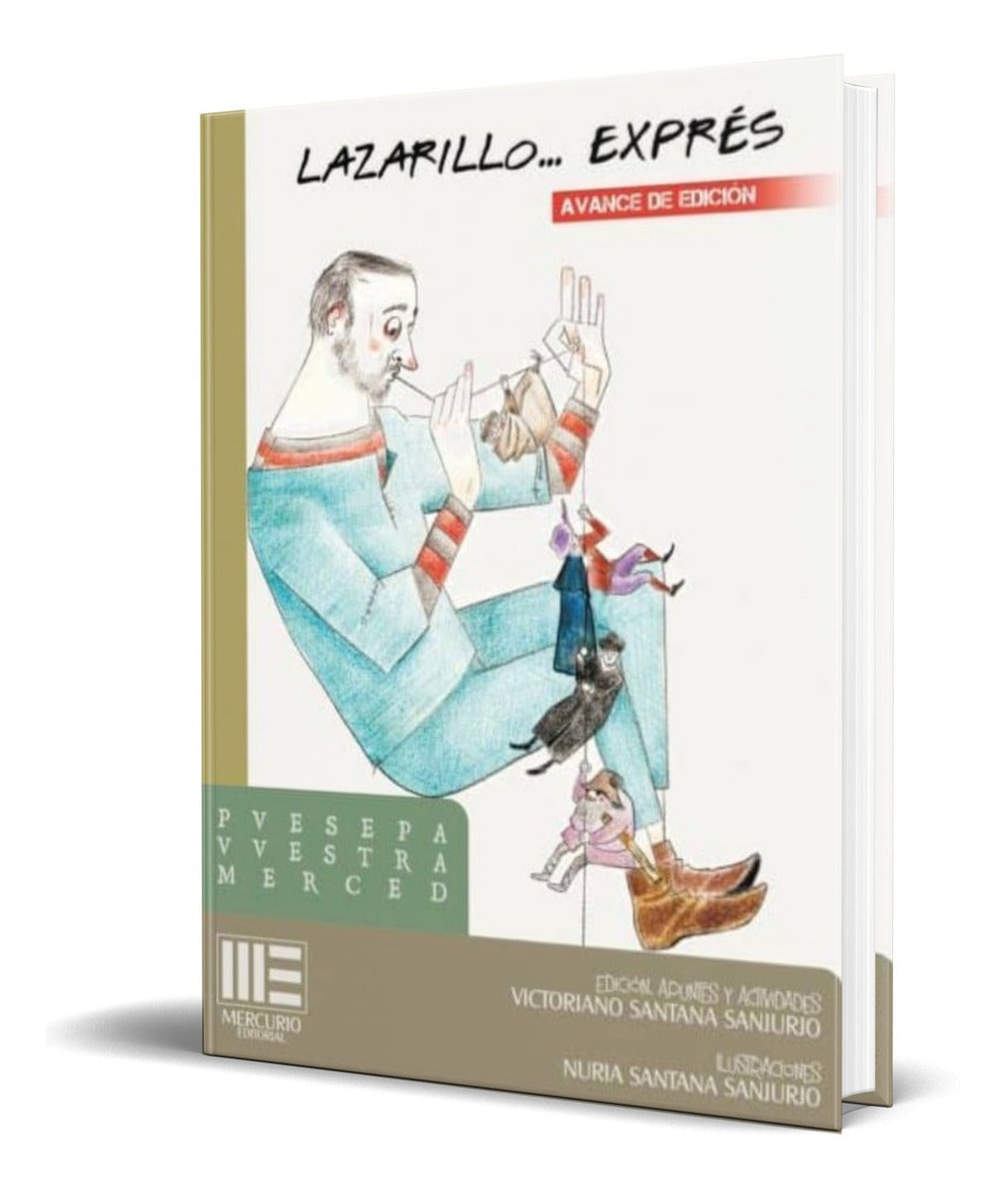 Portada de Libro Lazarillo, Expres [ Victoriano Santana ] Original