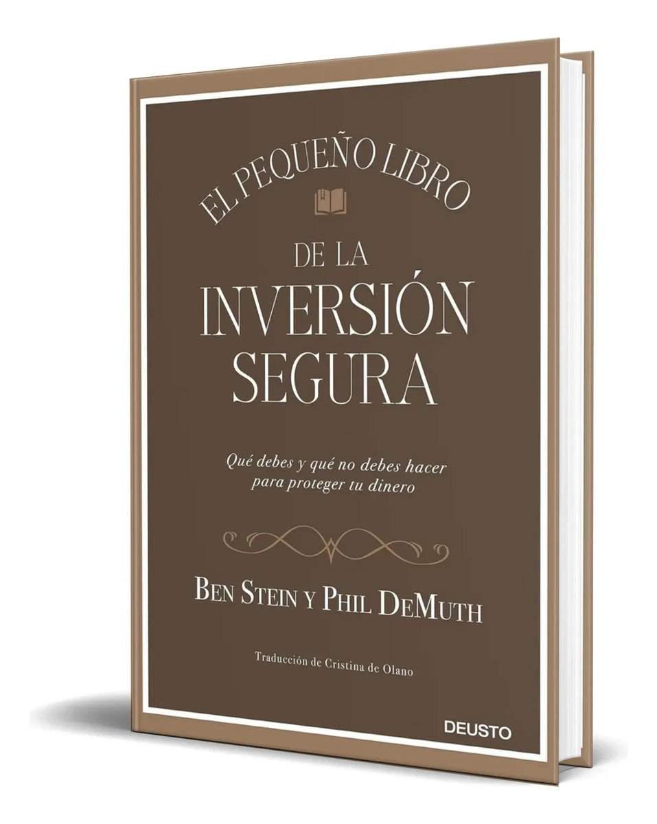 Portada de Libro El Pequeño Libro De La Inversión Segura [ Pasta Dura ]