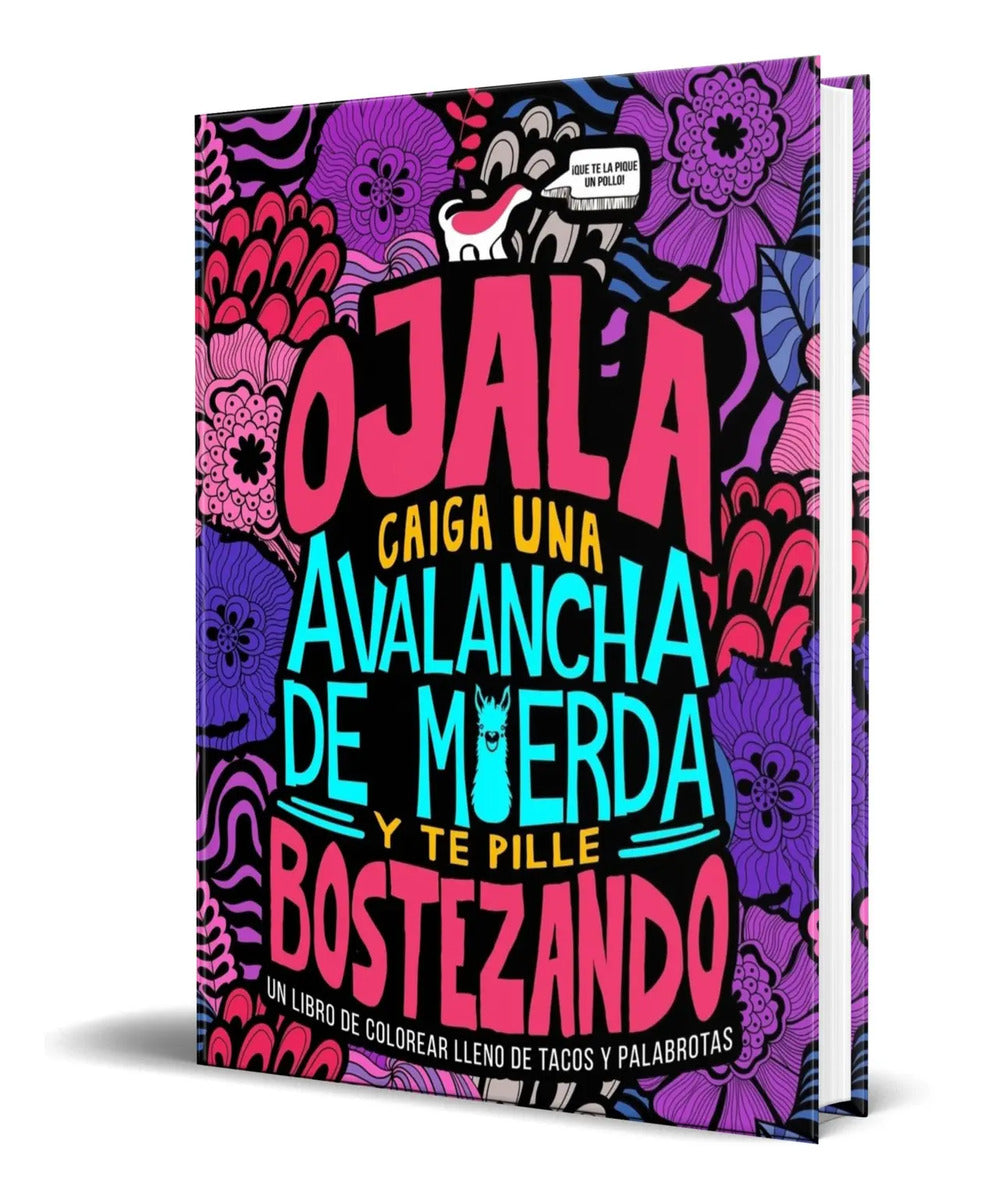 Portada de Libro Un Libro De Colorear Lleno De Tacos Y Palabrotas