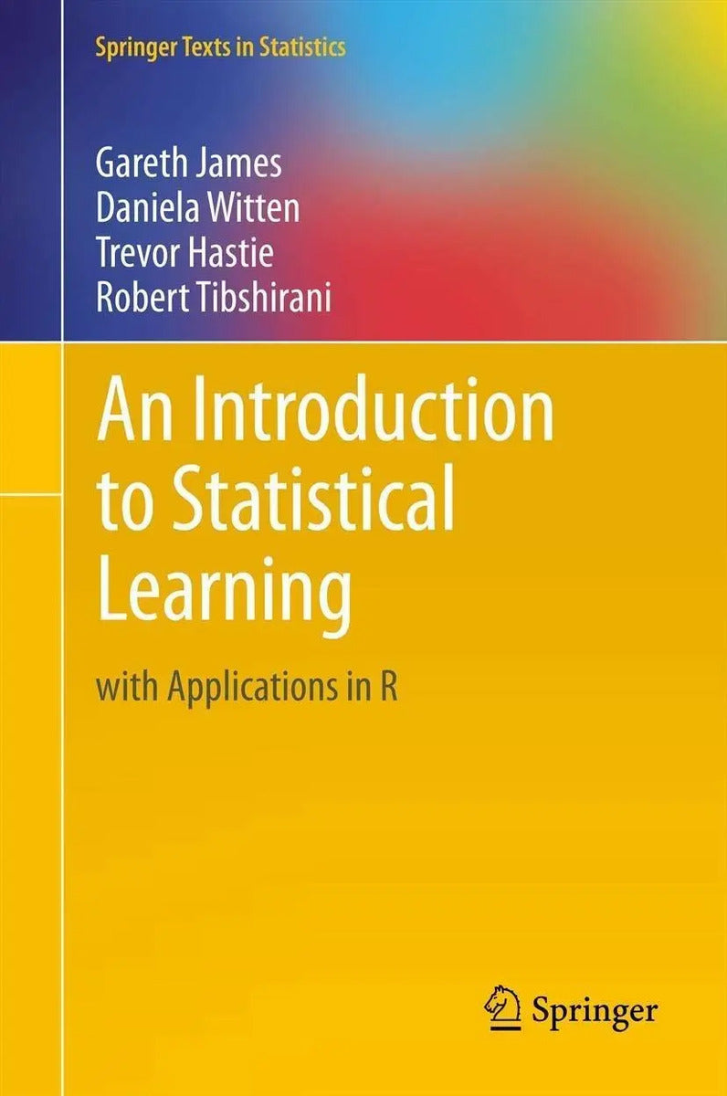 Portada de An Introduction To Statistical Learning: With Applications