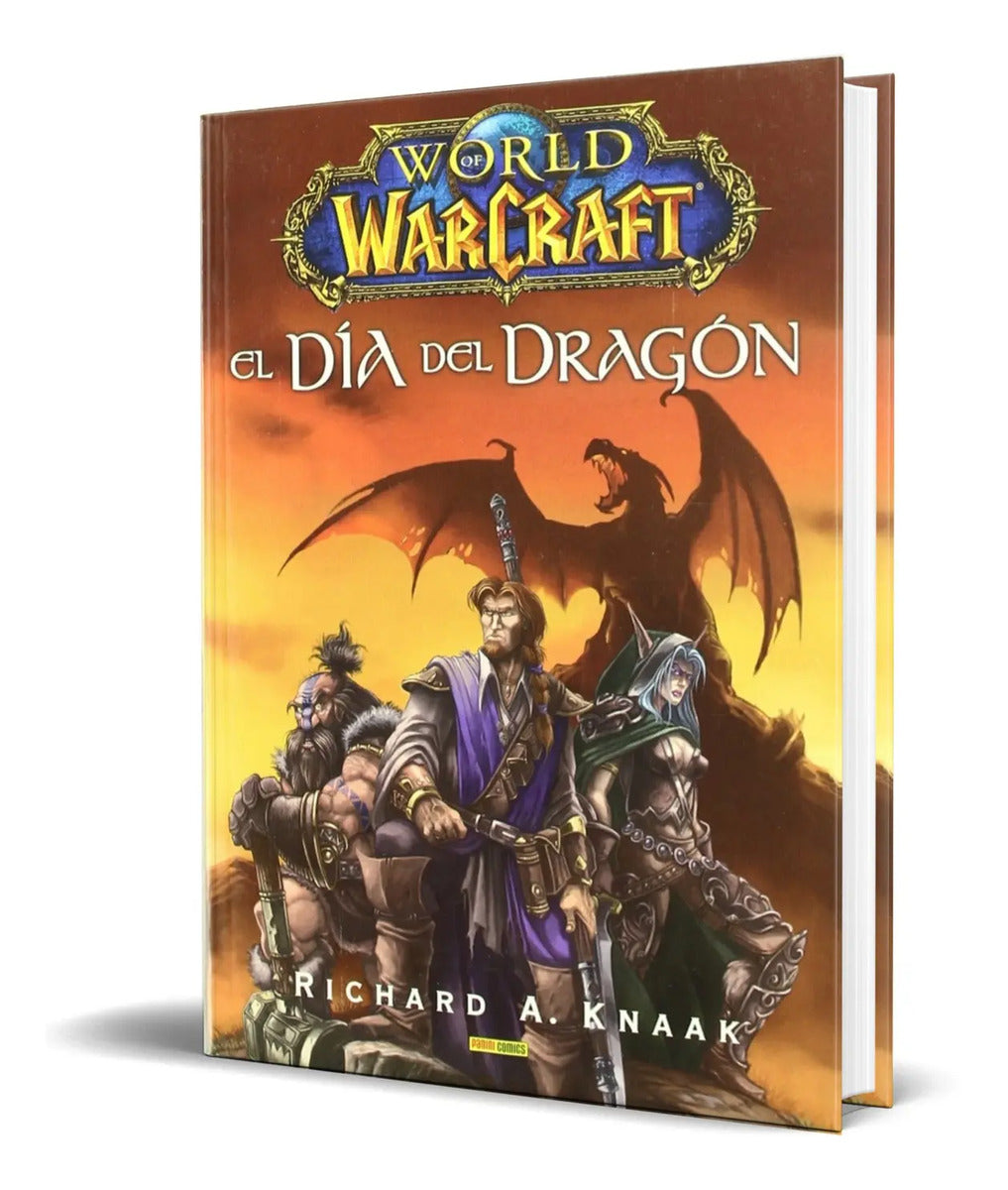Portada de Libro World Of Warcraft [ El Dia Del Dragon ] Original