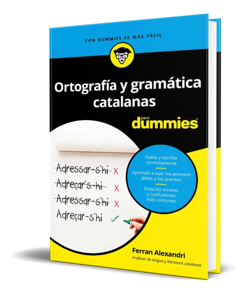 Portada de Ortografia Y Gramatica Catalanas Para Dummies [ Original ]