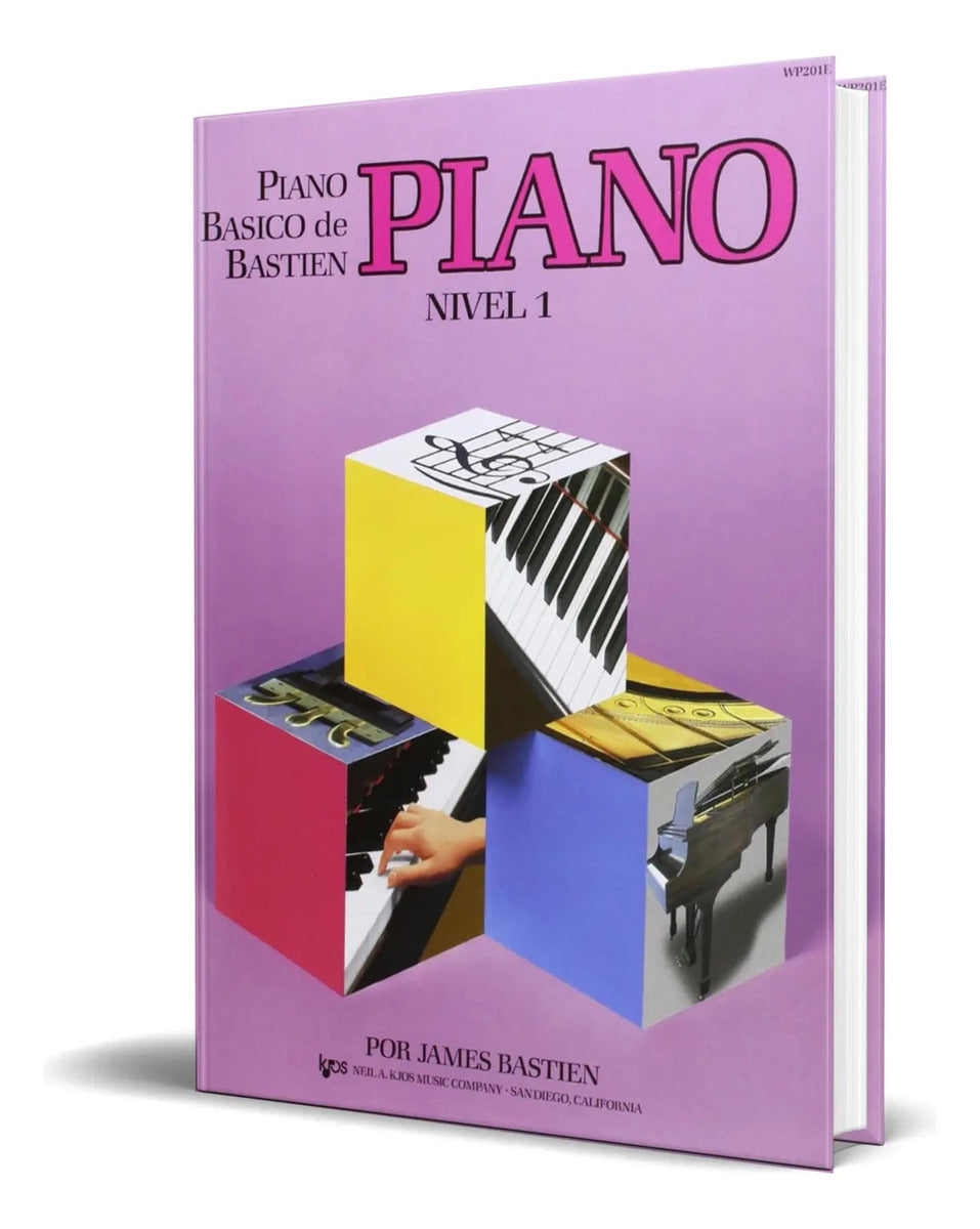 Portada de Piano Básico De Bastien, Nivel 1 [ Bastien J. ] Original