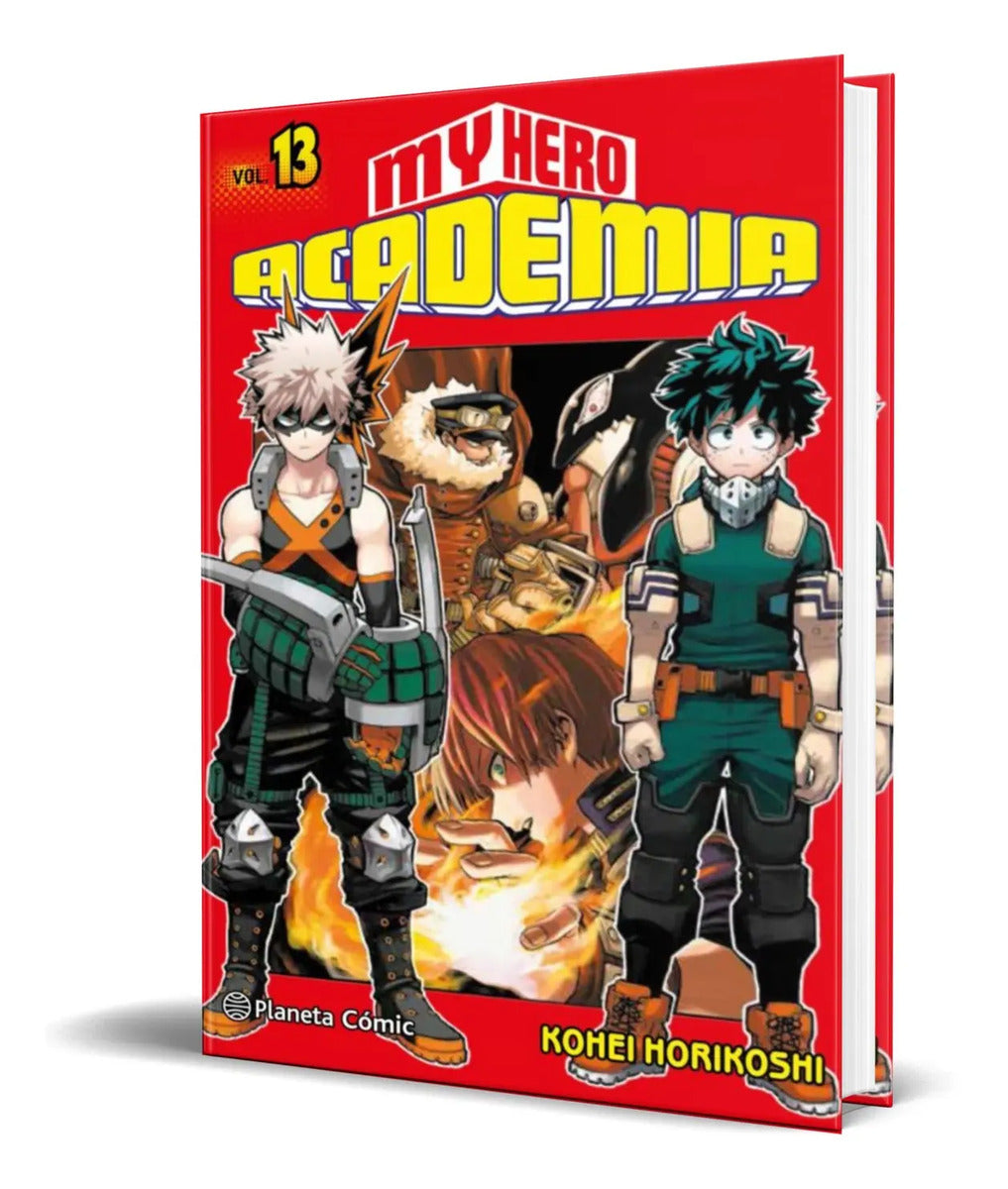 Portada de Libro My Hero Academia Vol. 13 [ Kohei Horikoshi ] Original