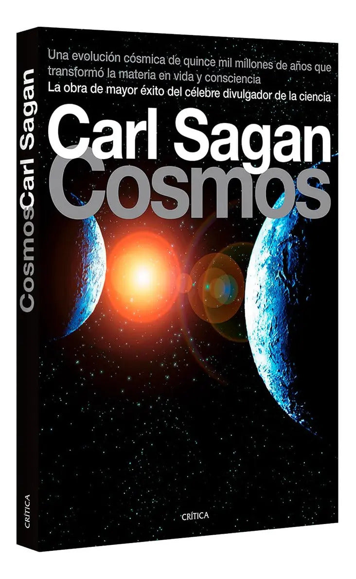 Portada de Cosmos [ Carl Sagan ] Divulgador De La Ciencia Original