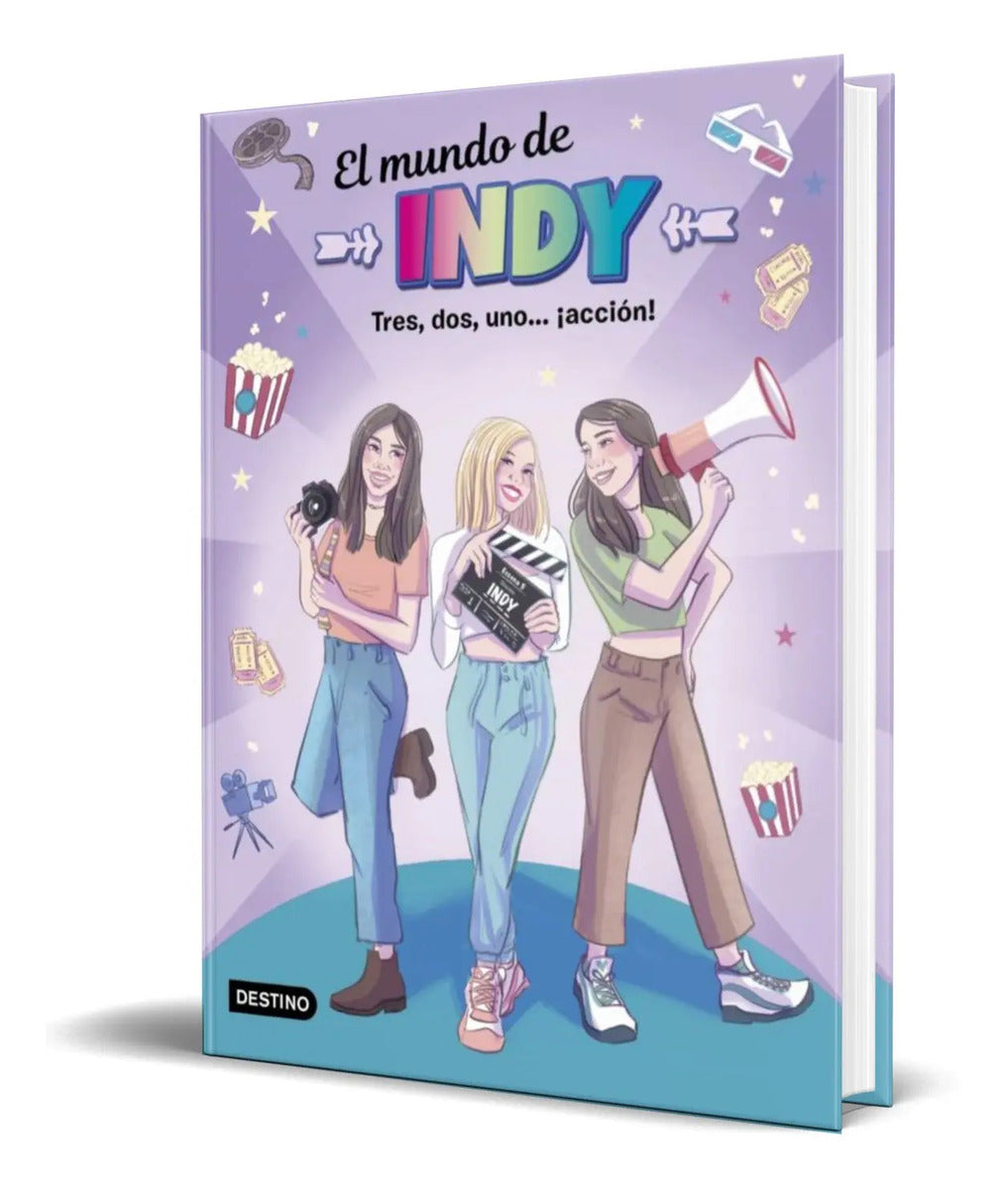 Portada de Libro El Mundo De Indy 5. [tres, Dos, Uno ¡accion!] Original