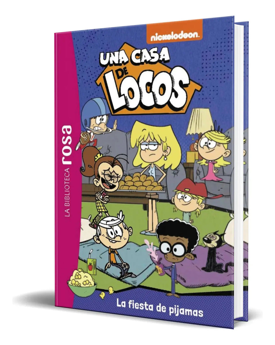 Portada de Libro Una Casa De Locos Vol.1 La Fiesta De Pijamas Original