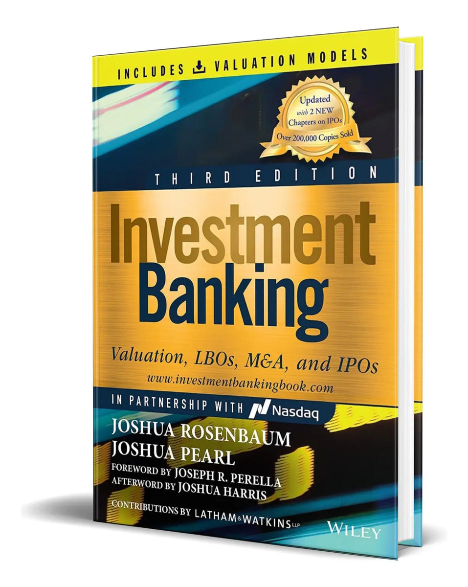 Portada de Libro Investment Banking [ Valuation, Lbos, M&a ] Original