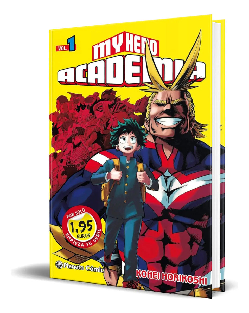 Portada de Cómic Mm My Hero Academia Vol.1 [ Kohei Horikoshi ] Original