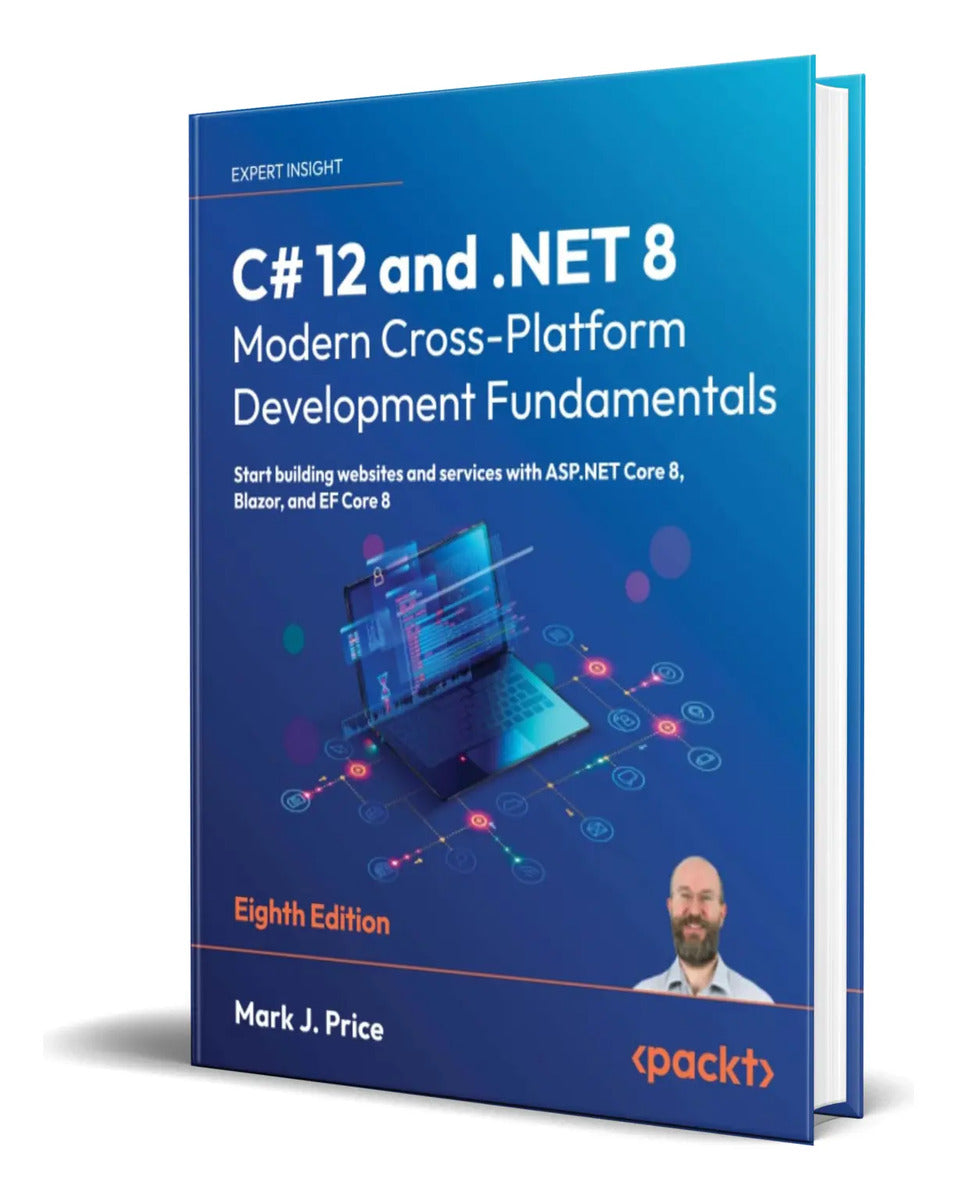 Portada de Libro C# 12 And .net 8 [ Platform Development Fundamentals ]