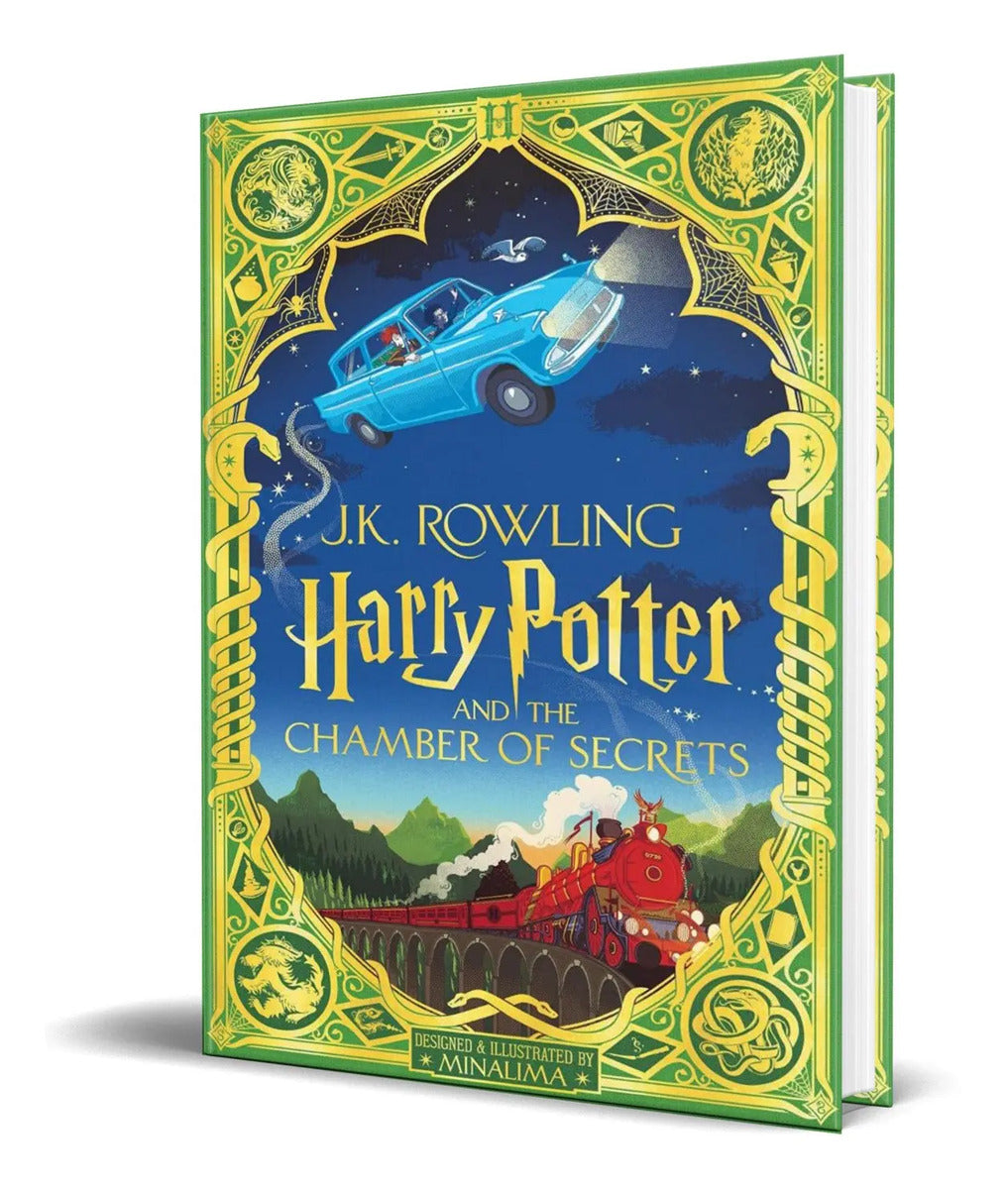 Portada de Harry Potter Y La Camara Secreta [ Minalima Edition ] Inglés