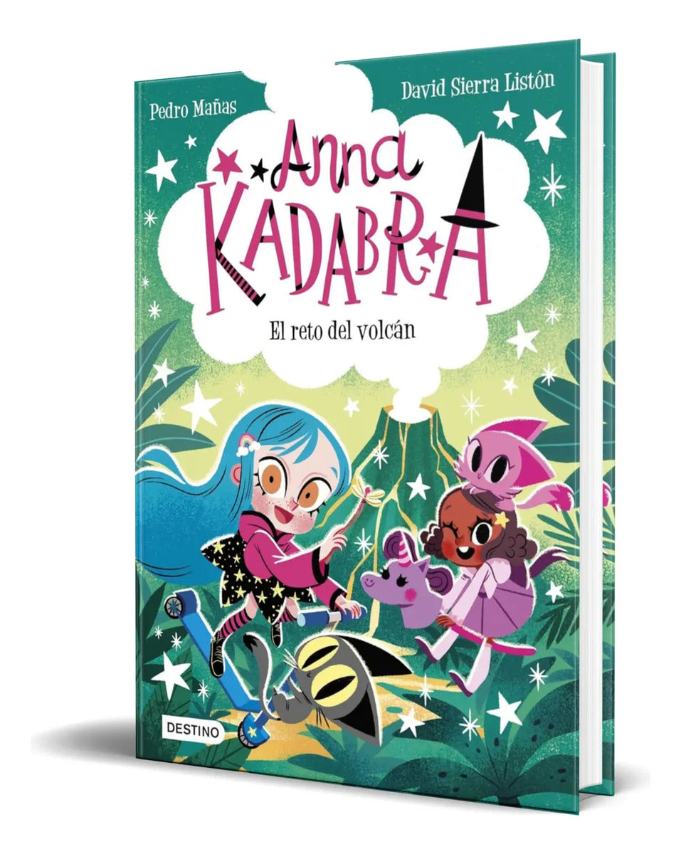Portada de Anna Kadabra Vol. 14: El reto del volcán
