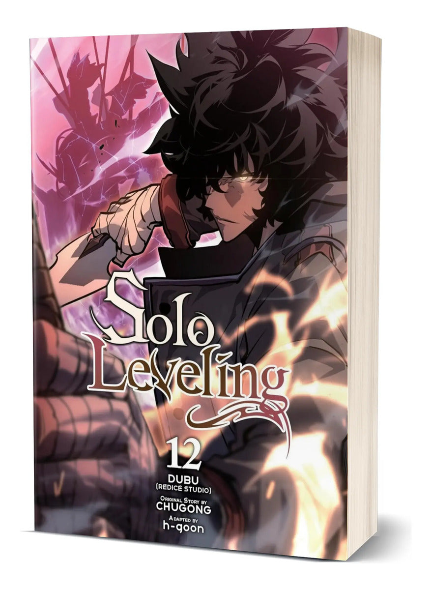 Portada de Cómic Solo Leveling Vol.12 En Inglés [ Chugong ] Original