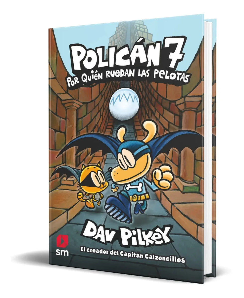 Portada de Libro Policán 7 [ Dav Pilkey ] Original