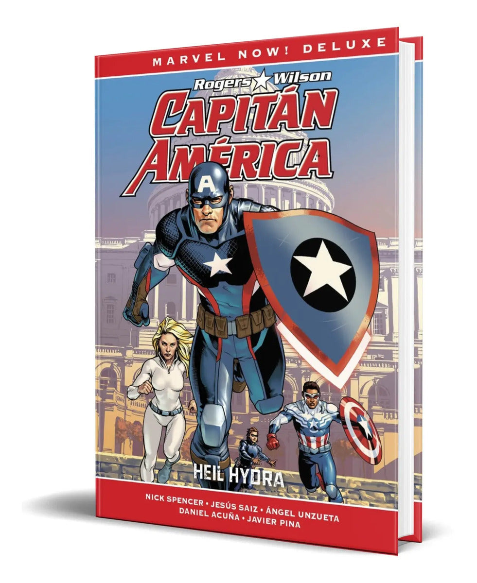 Portada de Libro Capitán América [ Heil Hydra ] Original