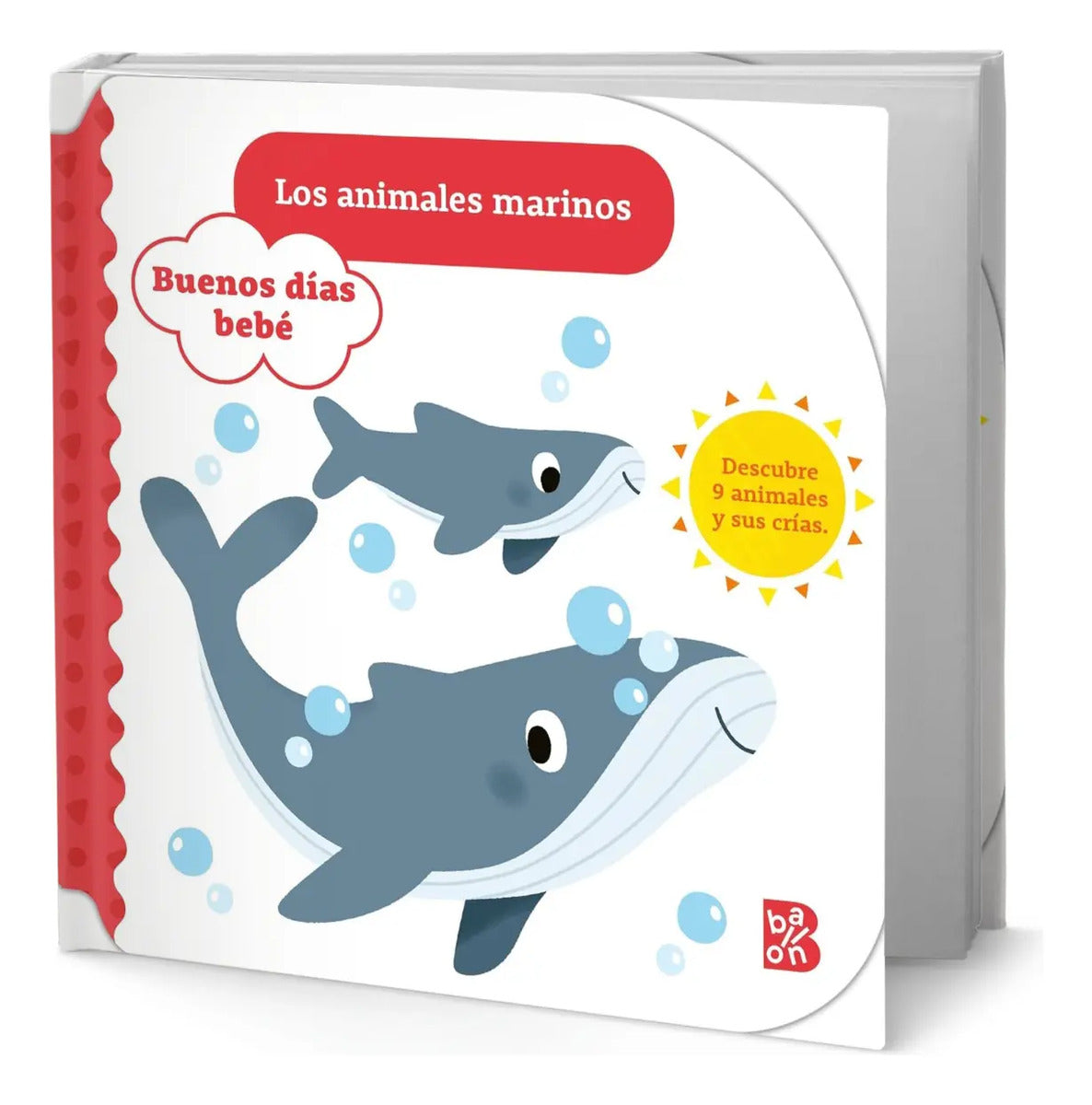 Portada de Libro Buenos Días Bebé [ Los Animales Marinos ] Original