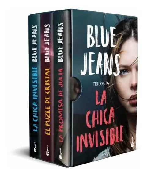 Portada de Libro Estuche La Chica Invisible [ Blue Jeans ] Original