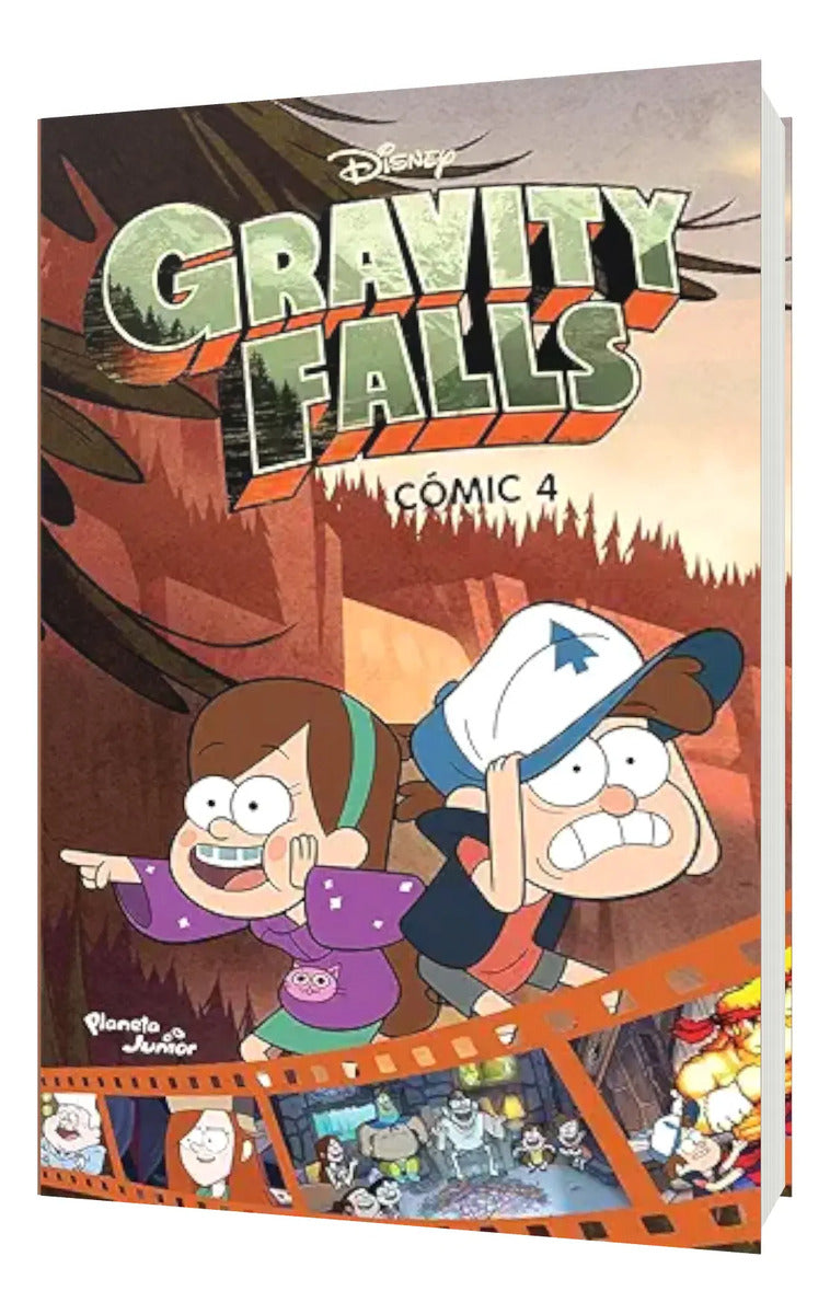 Portada de Gravity Falls Cómic Vol. 4 [ Alex Hirsch ] Planeta Infantil