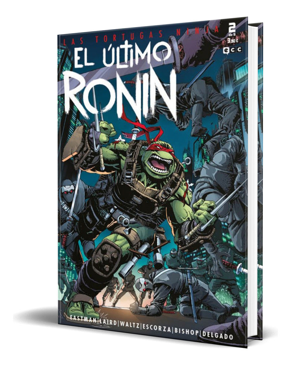 Portada de Libro Las Tortugas Ninja [ El Último Ronin Vol.2 ] Original