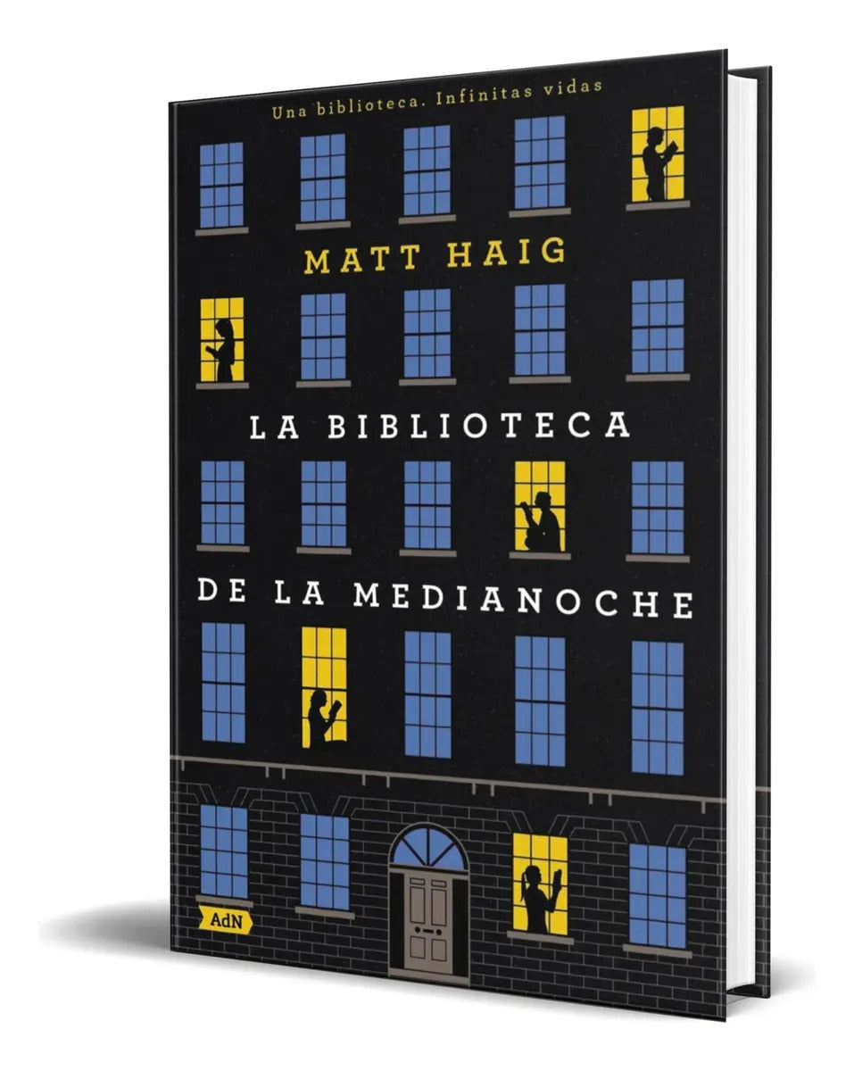Portada de Libro La Biblioteca De La Medianoche Matt Haig Vol 1 Editorial Adn Editorial Grupo Anaya Tapa Blanda En Español 2…