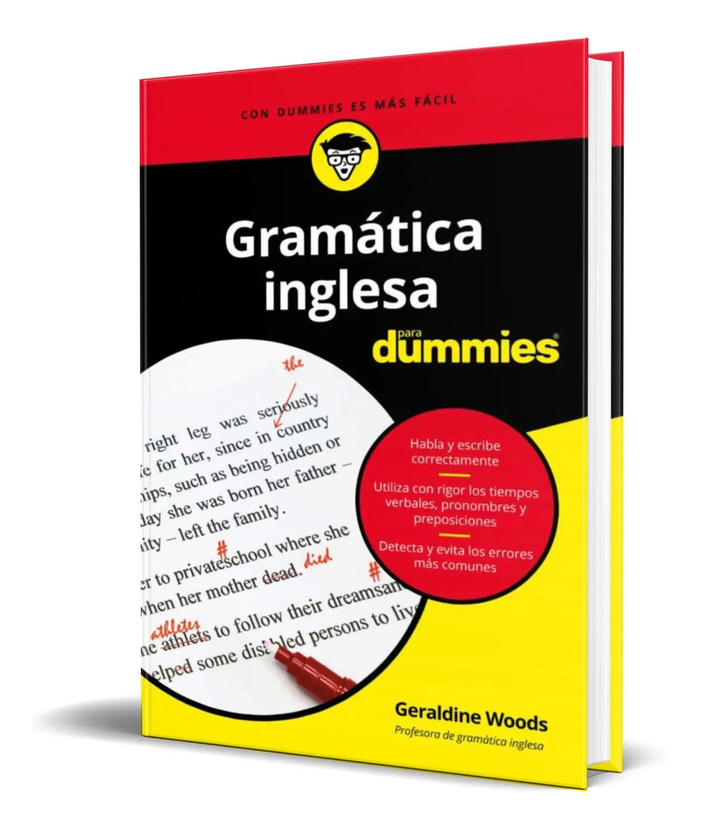 Portada de Libro Gramatica Inglesa Para Dummies [ Geraldine Woods ]