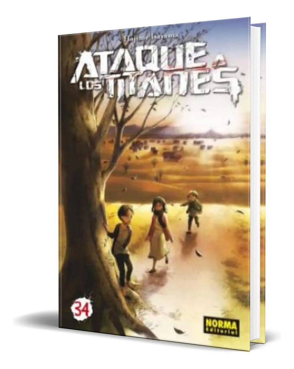 Portada de Libro Ataque A Los Titanes Vol.34 [ Hajime Isayama] Original