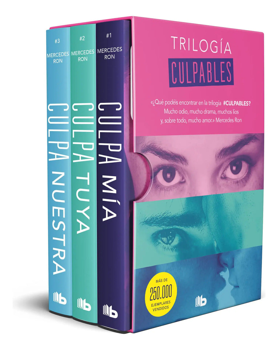 Portada de Libro Estuche Trilogía Culpables [ Mercedes Ron ] Original