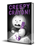 Portada de Creepy Crayon!, De Aaron Reynolds. Editorial Simon & Schuster Books For Young Readers, Tapa Dura En Inglés, 2022