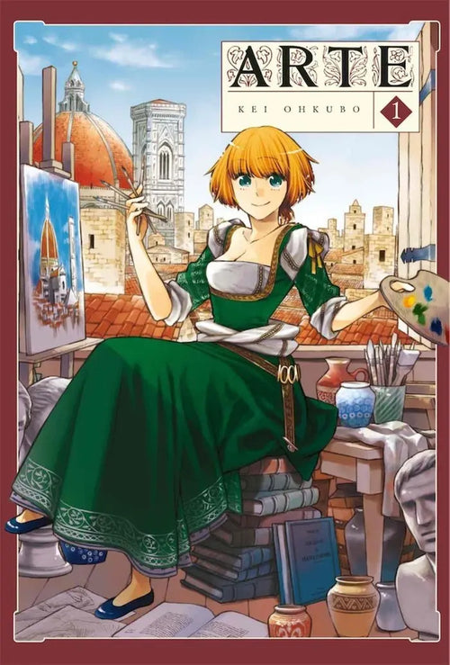 Portada de Arte 01, De Ohkubo,kei. Editorial Arechi En Español
