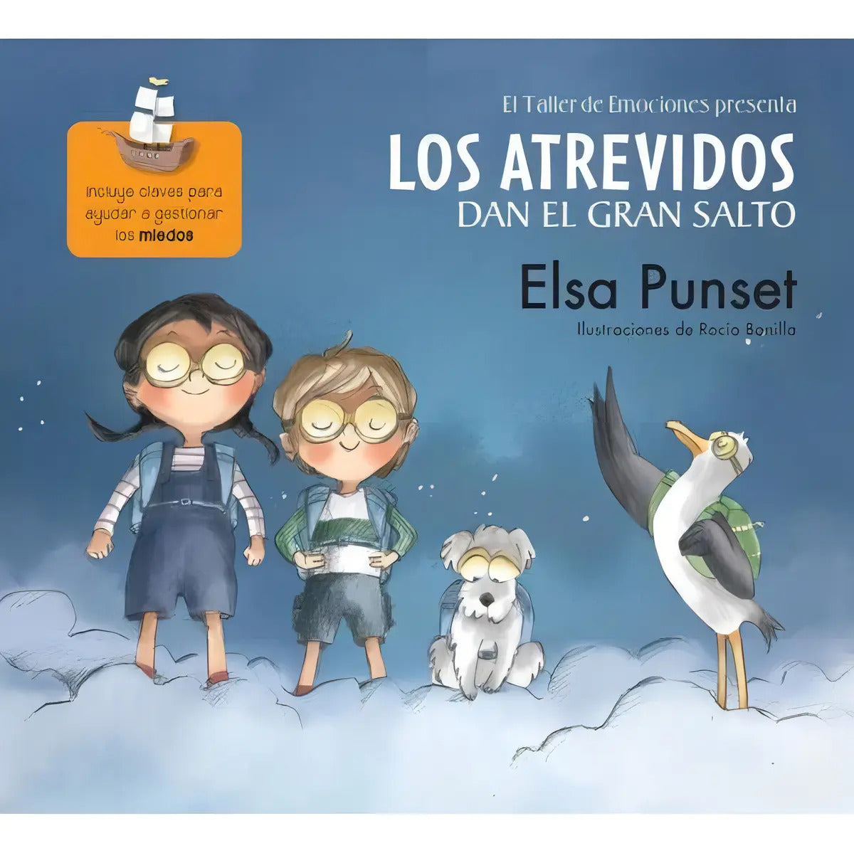 Portada de Libro Los Atrevidos Dan El Gran Salto ( El Taller De Emociones ), De Punset, Elsa.