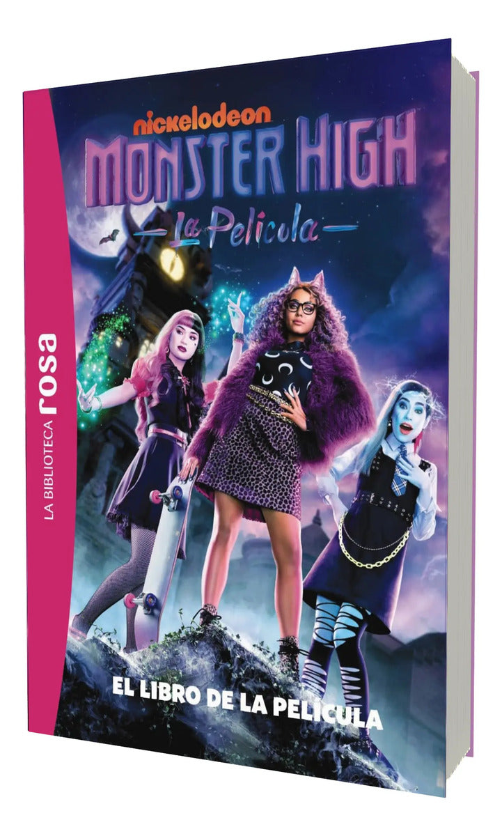 Portada de Libro Monster High La Biblioteca Rosa [ Vol. 1] Ed. Pelicula