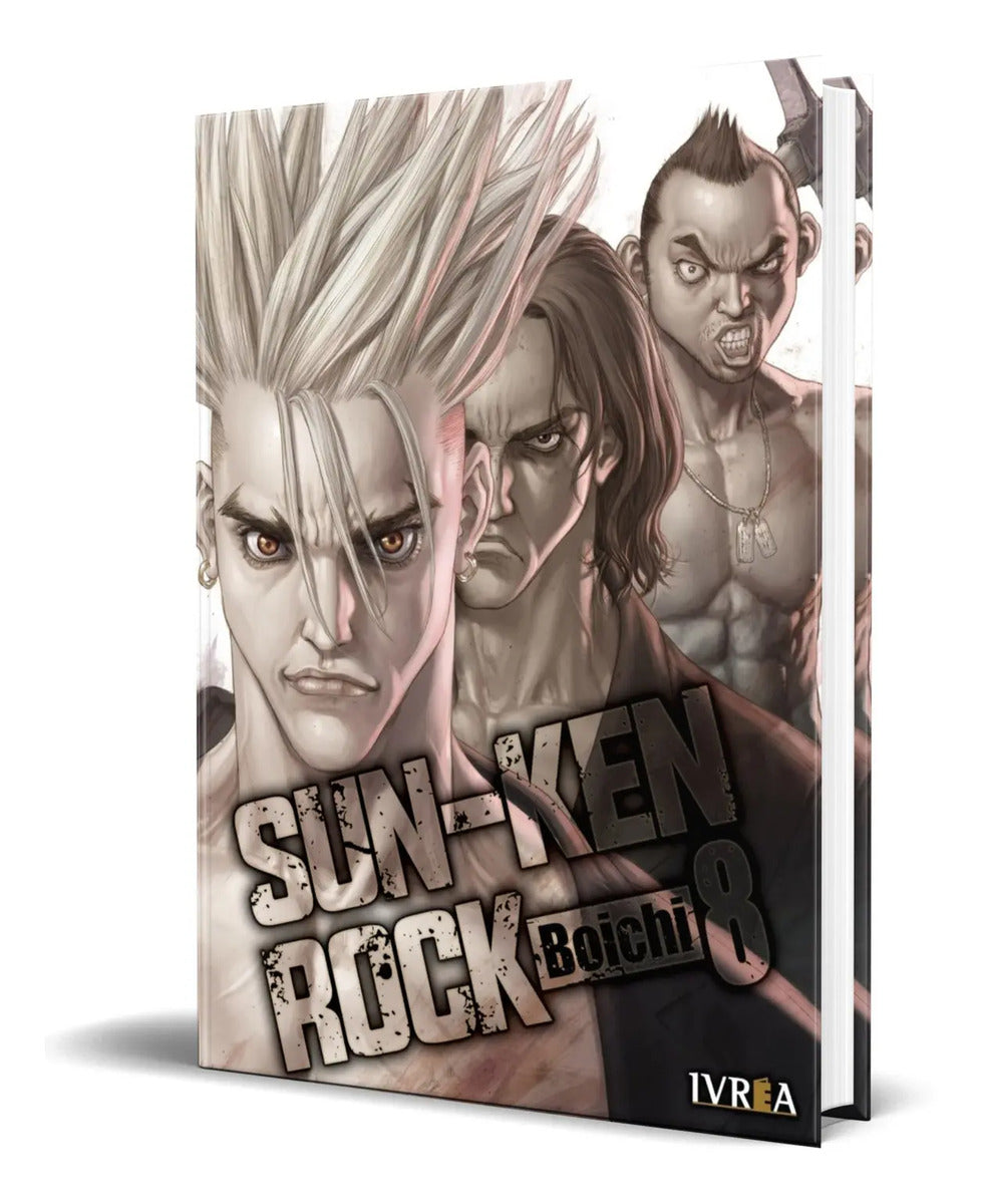 Portada de Libro Sun-ken Rock Vol.8 [ Boichi ] Original