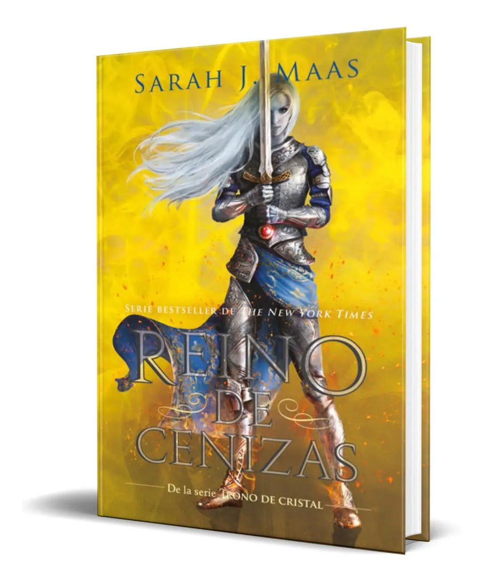 Portada de Libro Reino De Cenizas [ Trono De Cristal 7 ] Sarah J. Maas