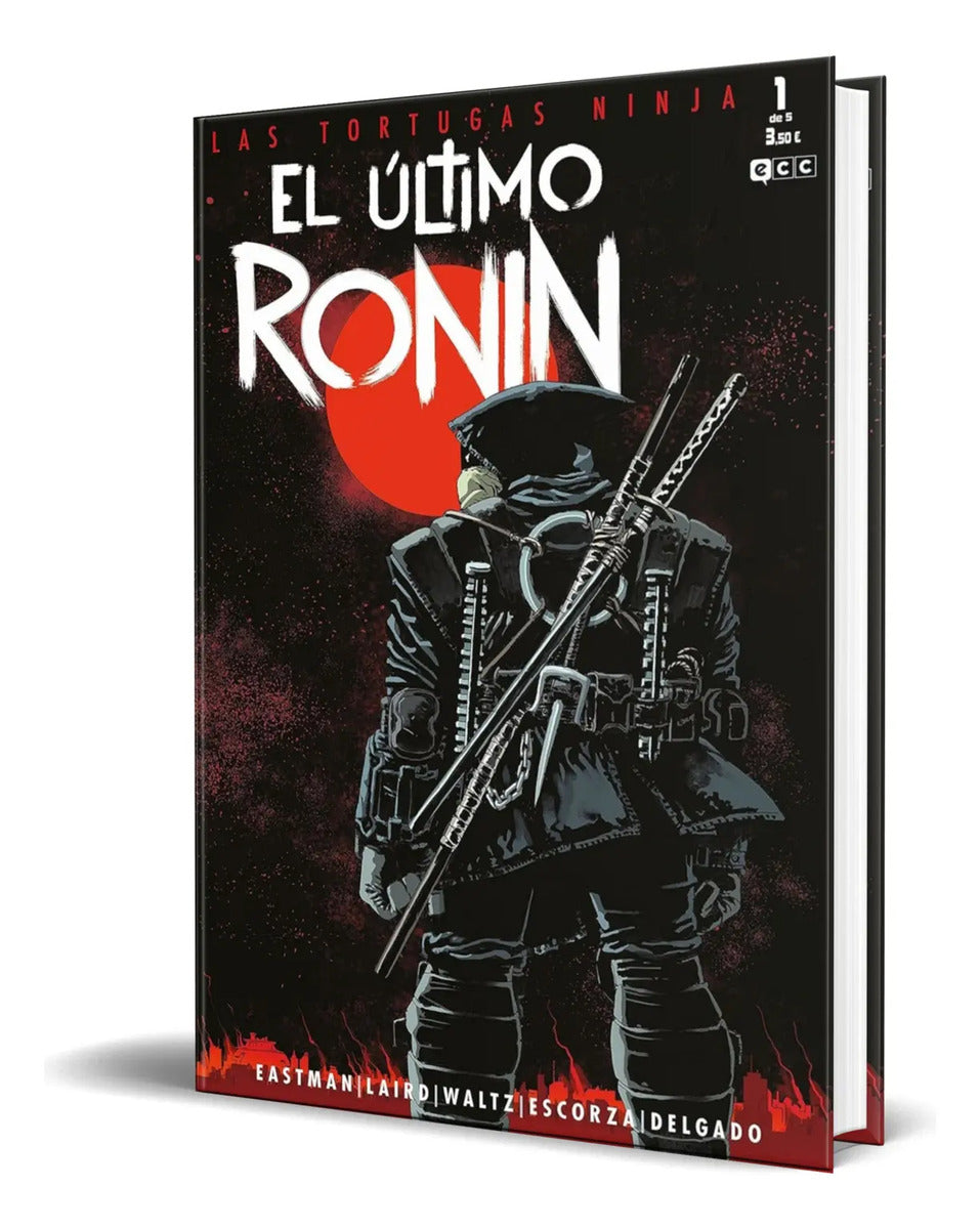 Portada de Libro Las Tortugas Ninja [ El Último Ronin ] Original