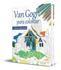 Portada de Libro Para Colorear Van Gogh [ Arte, Antiestres ] Original