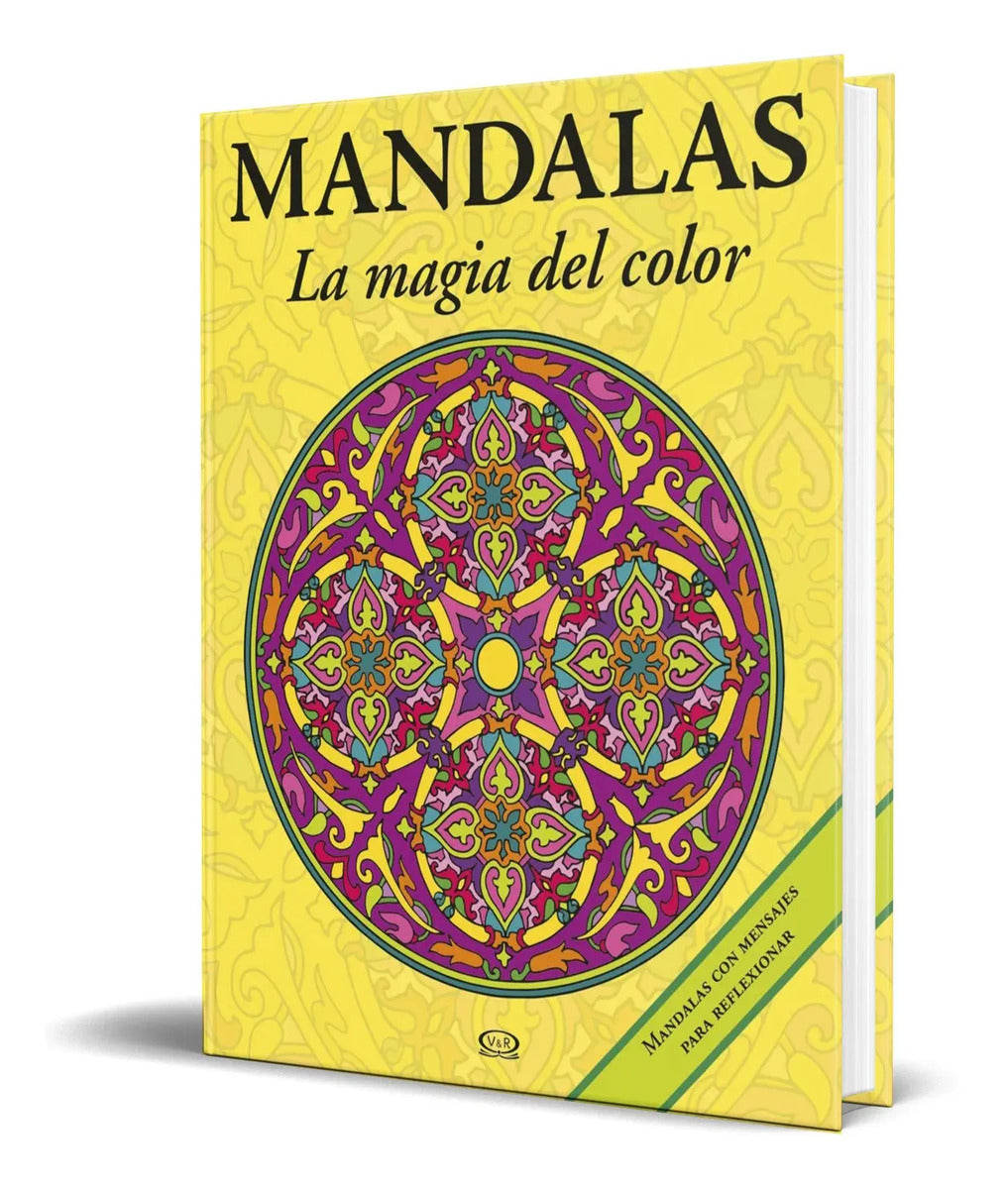 Portada de Libro Mandalas La Magia Del Color Vol. 3 Amarillo Original
