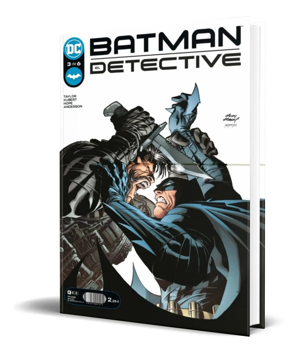 Portada de Libro Batman El Detective Vol. 3 [ Tom Taylor ] Español