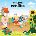Portada de Los Tres Cerditos: Ilustraciones De Marta Biel, De Vv. Aa.. Fuera De Colección Editorial Timun Mas Infantil Méxic…