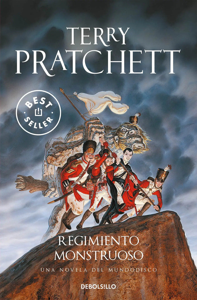 Portada de Regimiento Monstruoso ( Mundodisco 31 ), De Pratchett, Terry. Mundodisco Editorial Debolsillo, Tapa Blanda En Esp…