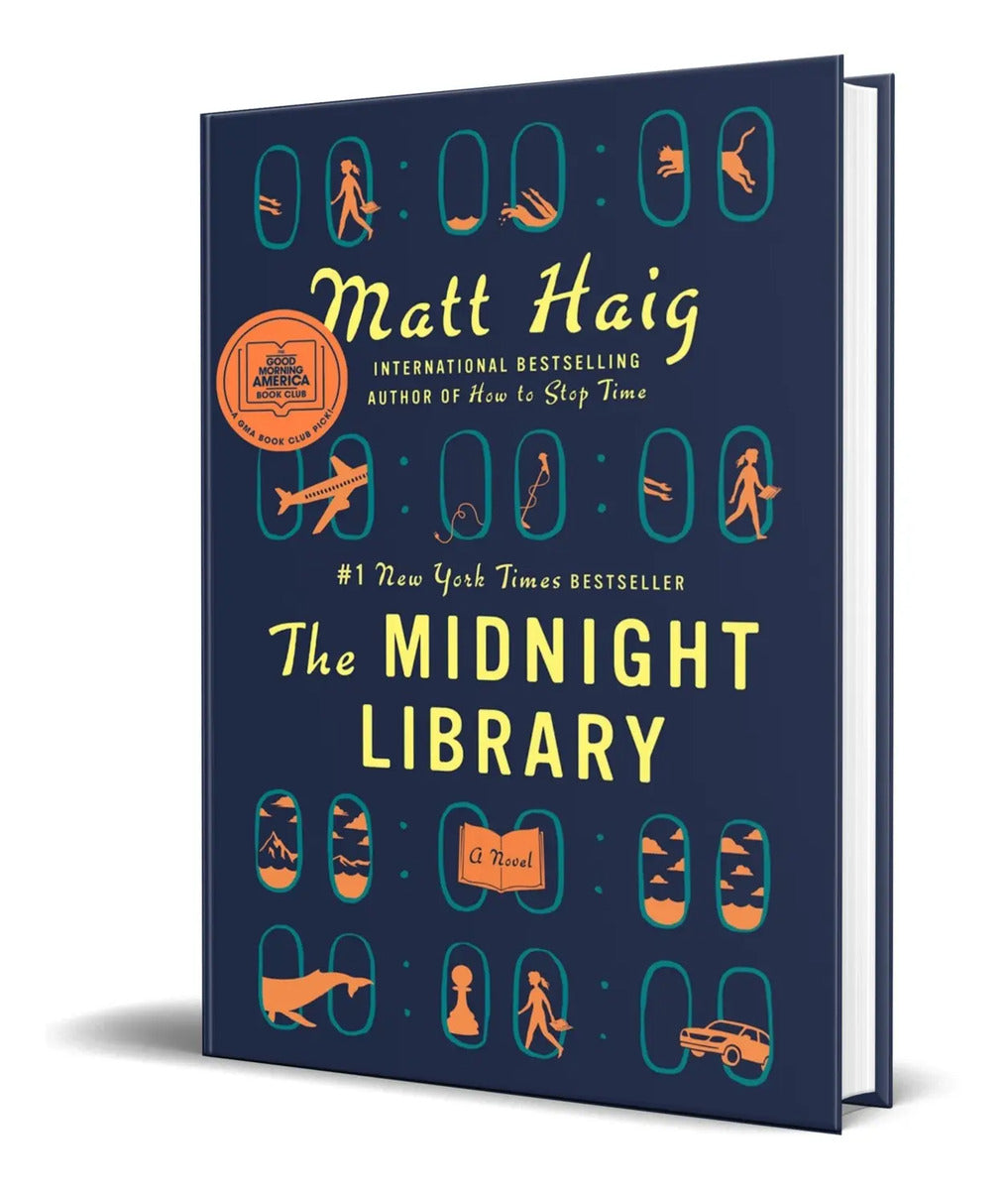 Portada de Libro The Midnight Library [ Matt Haig ] Original