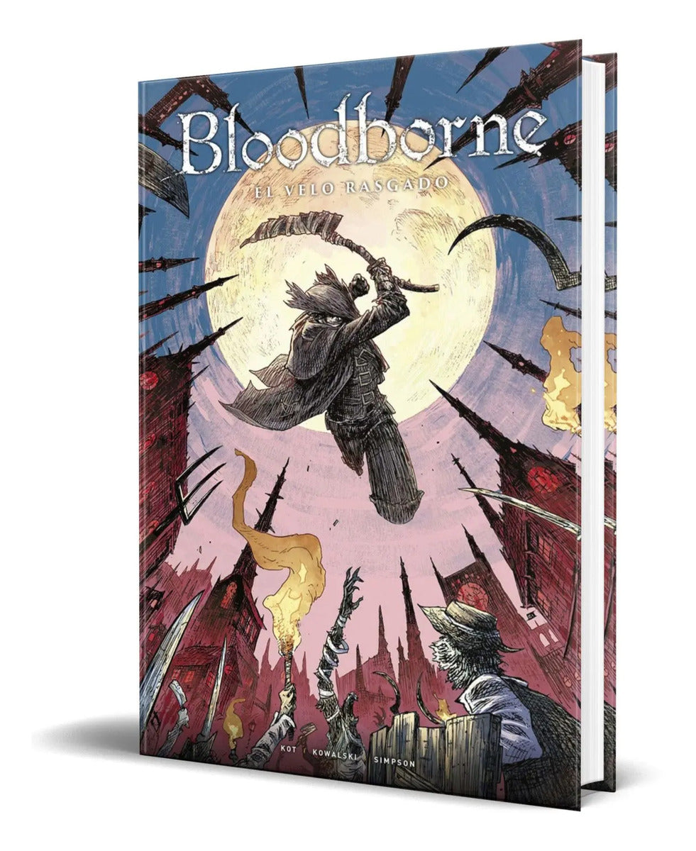 Portada de Libro Bloodborne Vol. 4 [ El Velo Rasgado ] Original