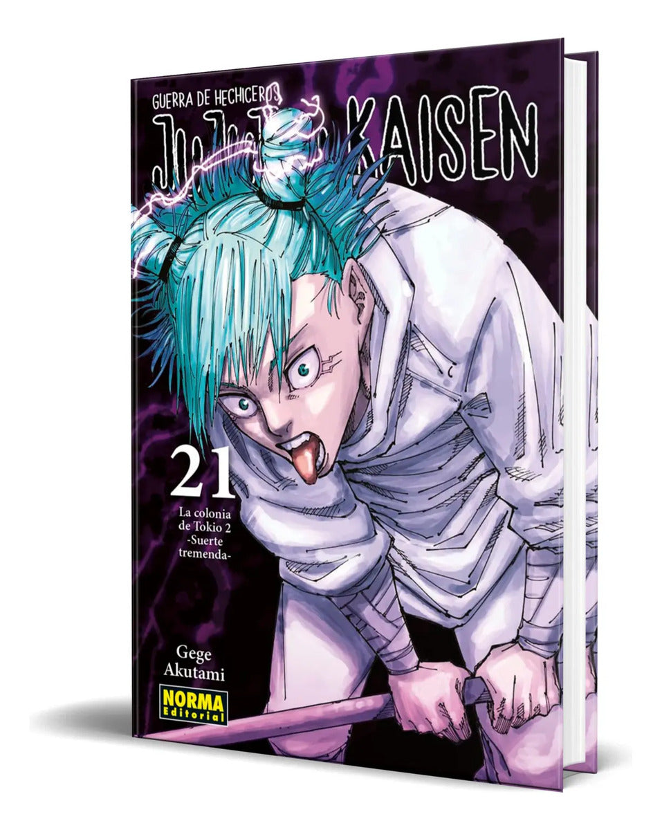 Portada de Libro Jujutsu Kaise Vol.21 [ Gege Akutami ] Original
