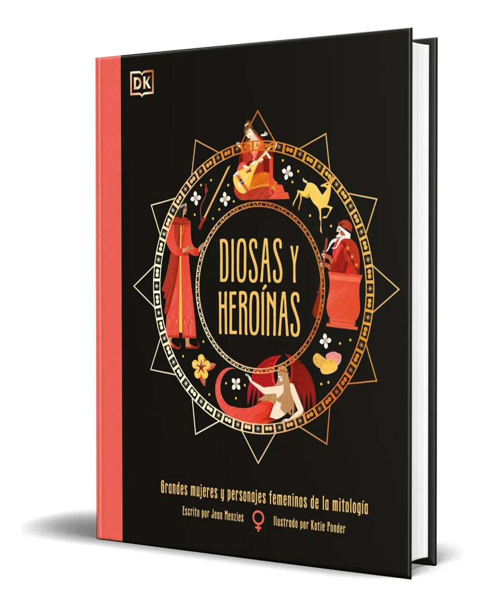 Portada de Libro Diosas Y Heroínas [ Jean Menzies ] Original